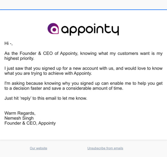 Welcome to Appointy!
