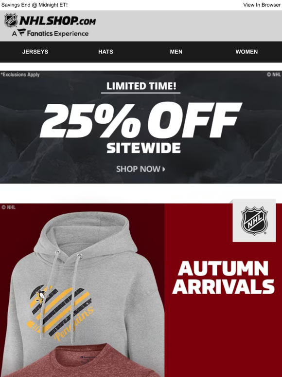 25% Off Sitewide | Shop Fall Styles