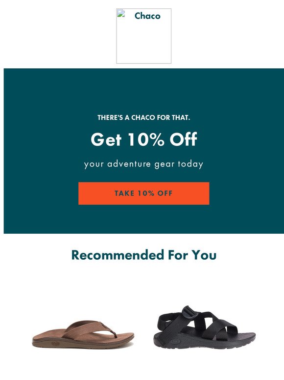 Still want 10% off your Chaco picks?