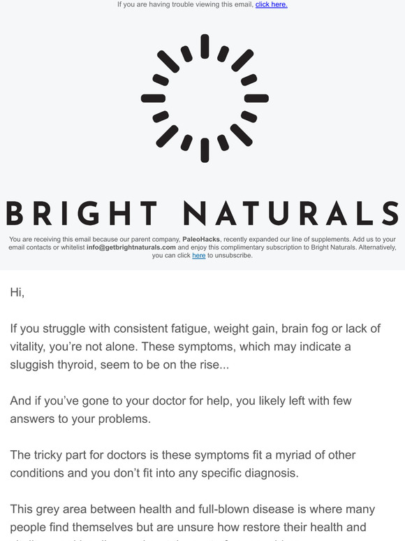 high insulin = sluggish thyroid?