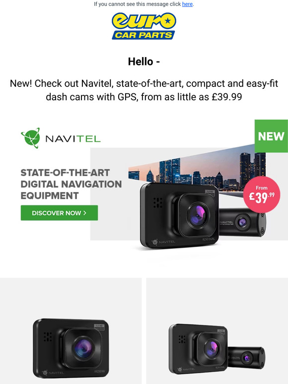 Navitel Dash Cams From Just £39.99!