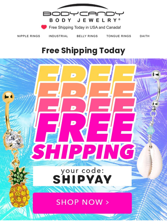 🚚 FREE Shipping Today