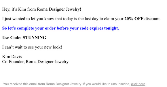 😳 FINAL NOTICE! 20% off code expires tonight!