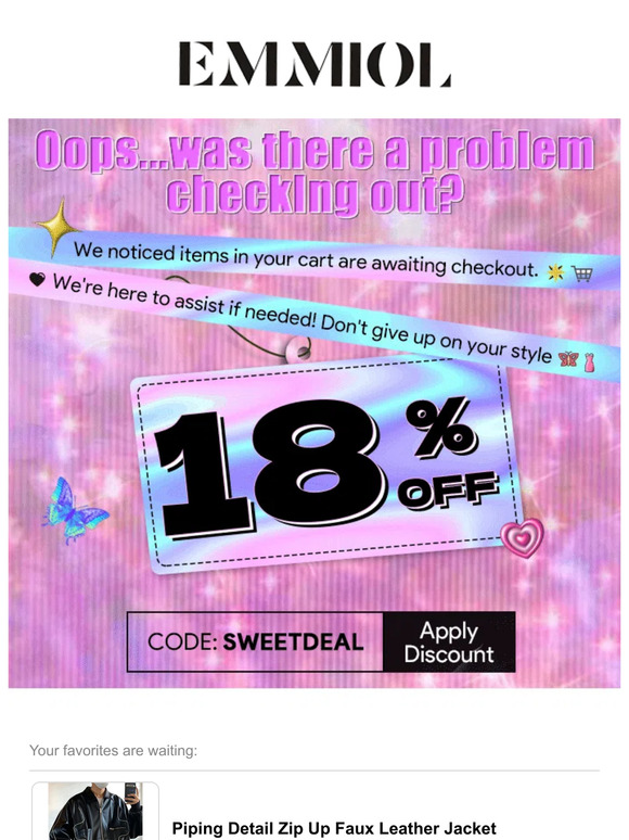 🐾 Having trouble completing your purchase? Don't worry, we're here to assist you every step of the way! 🧚🏽‍♀️💫