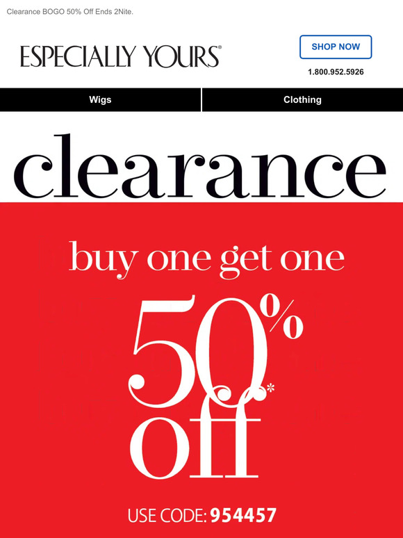 Don't Be a BOGO No-Show!