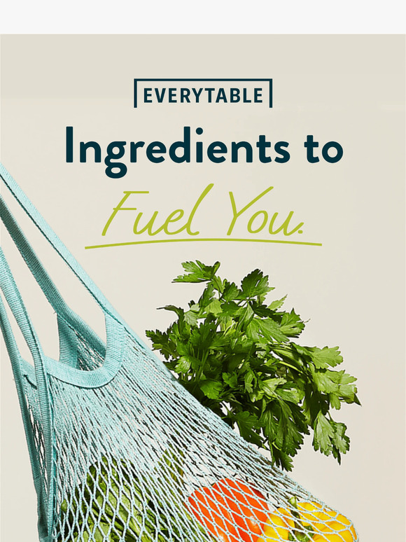 Fresh + Wholesome Ingredients to Fuel You 🥕