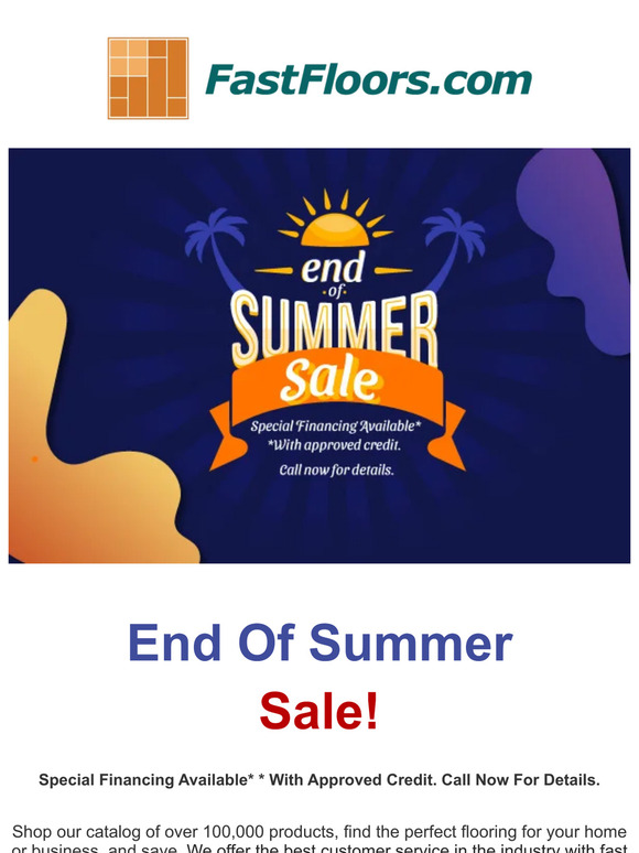 🌞 Last Chance: End of Summer Sale - Save Big Today! 🌴