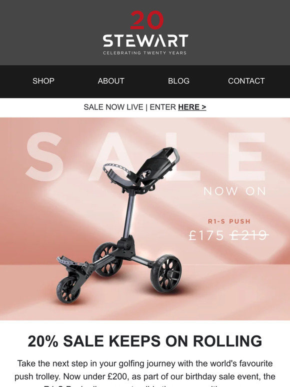 Save 20% on the R1-S Push