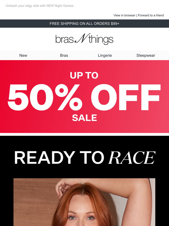 BRAS N THINGS PTY LTD Trending Racercore 🖤 Milled