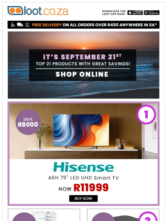 21 Deals For The 21st of September!