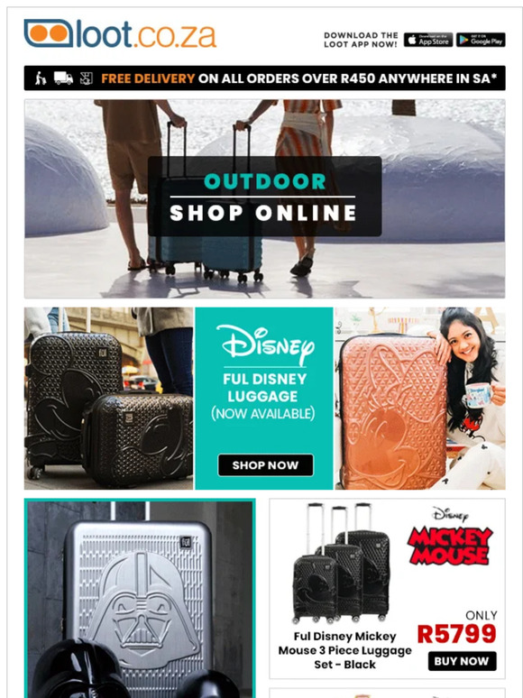 Find Your Wonder With The New Disney Luggage Range & More