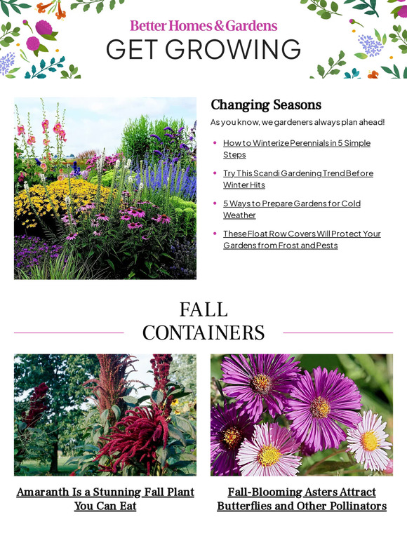 Better Homes and Gardens How to Winterize Perennials in 5 Simple Steps