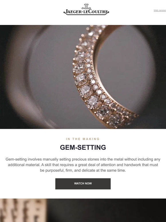 In the making: gem-setting