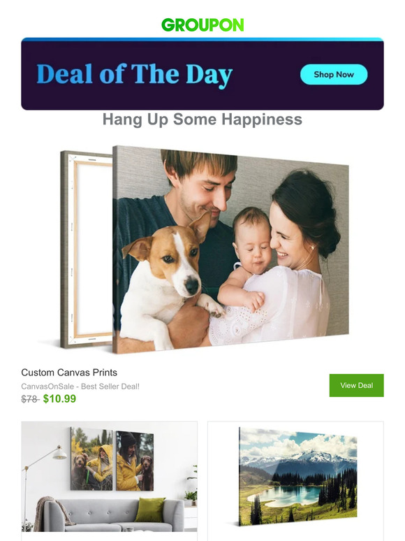 ★ CanvasOnSale: Turn Photos into Home Decor ★