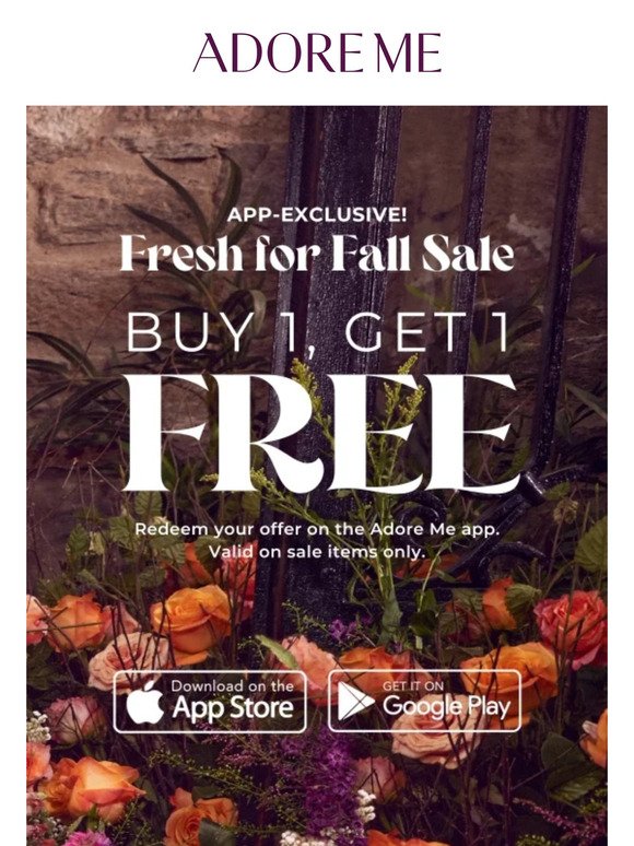 Fresh For Fall Sale! 🍂