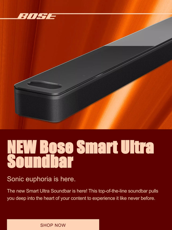 Bose The new Smart Ultra Soundbar has dropped! Milled