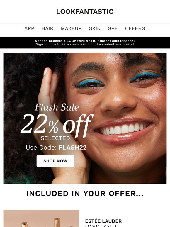 NOW LIVE! 🤩 22% Off Must-Have Beauty