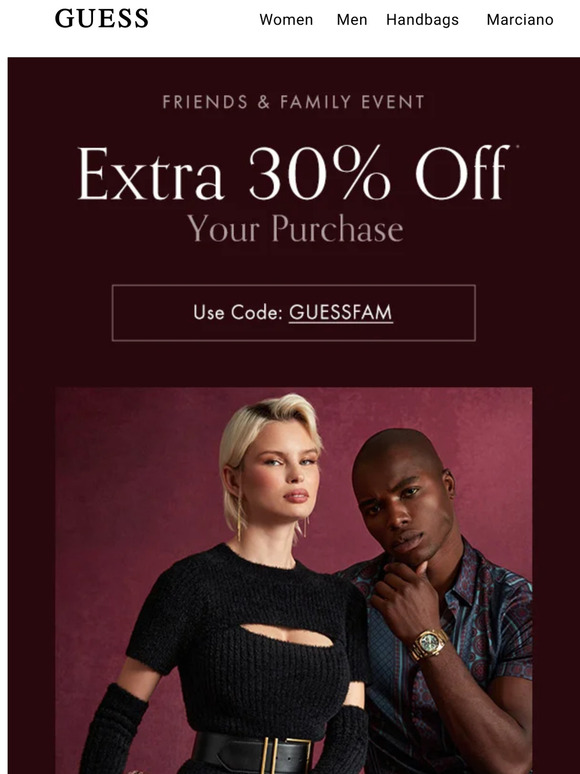 GUESS? Email Newsletters Shop Sales, Discounts, and Coupon Codes