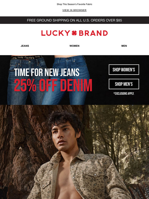 Corduroy Comeback (+ 25% OFF DENIM)