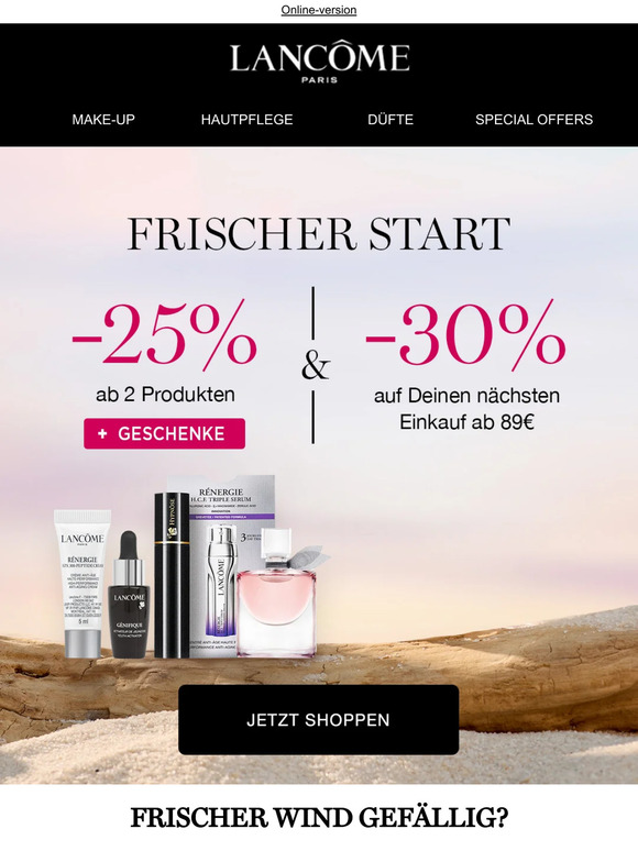 📅 LAST CHANCE: Bis zu -30% Rabatt + 5 Geschenke 🍃