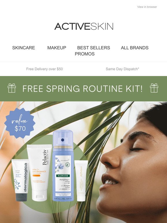 Free Spring Skin Routine + Dermalogica SPF Guide ☀