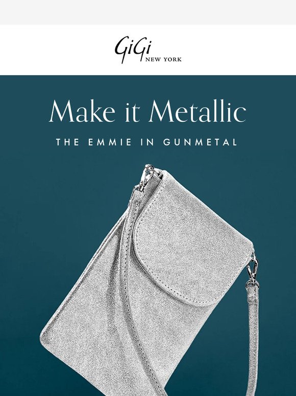 Gunmetal: Our Newest Leather