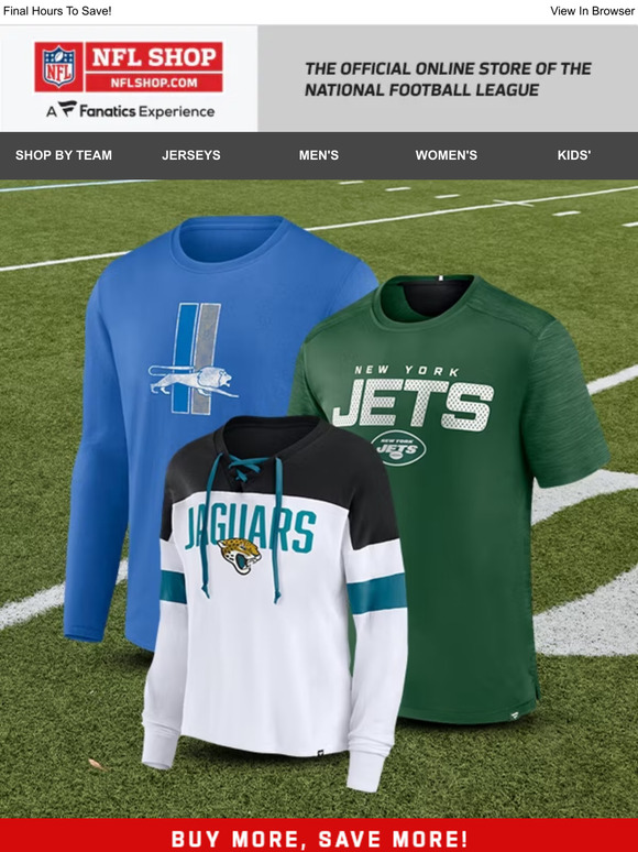 Get Back In The Game >> Official Jerseys - NFL Shop