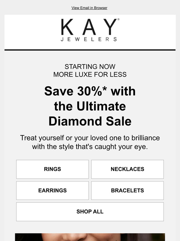 Save 30% on DIAMONDS