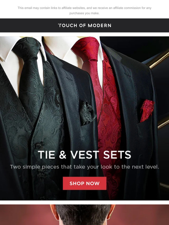 🦺 Dress To Impress In A Tie & Vest...