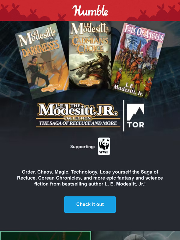 Epic fantasy & sci-fi from L. E. Modesitt, Jr.