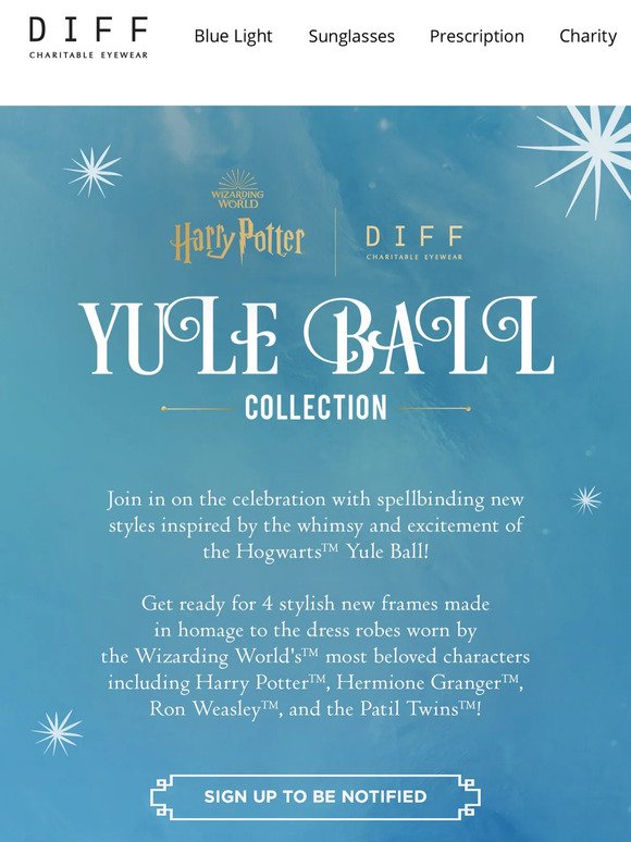 Harry Potter™  Yule Ball x DIFF is COMING SOON!