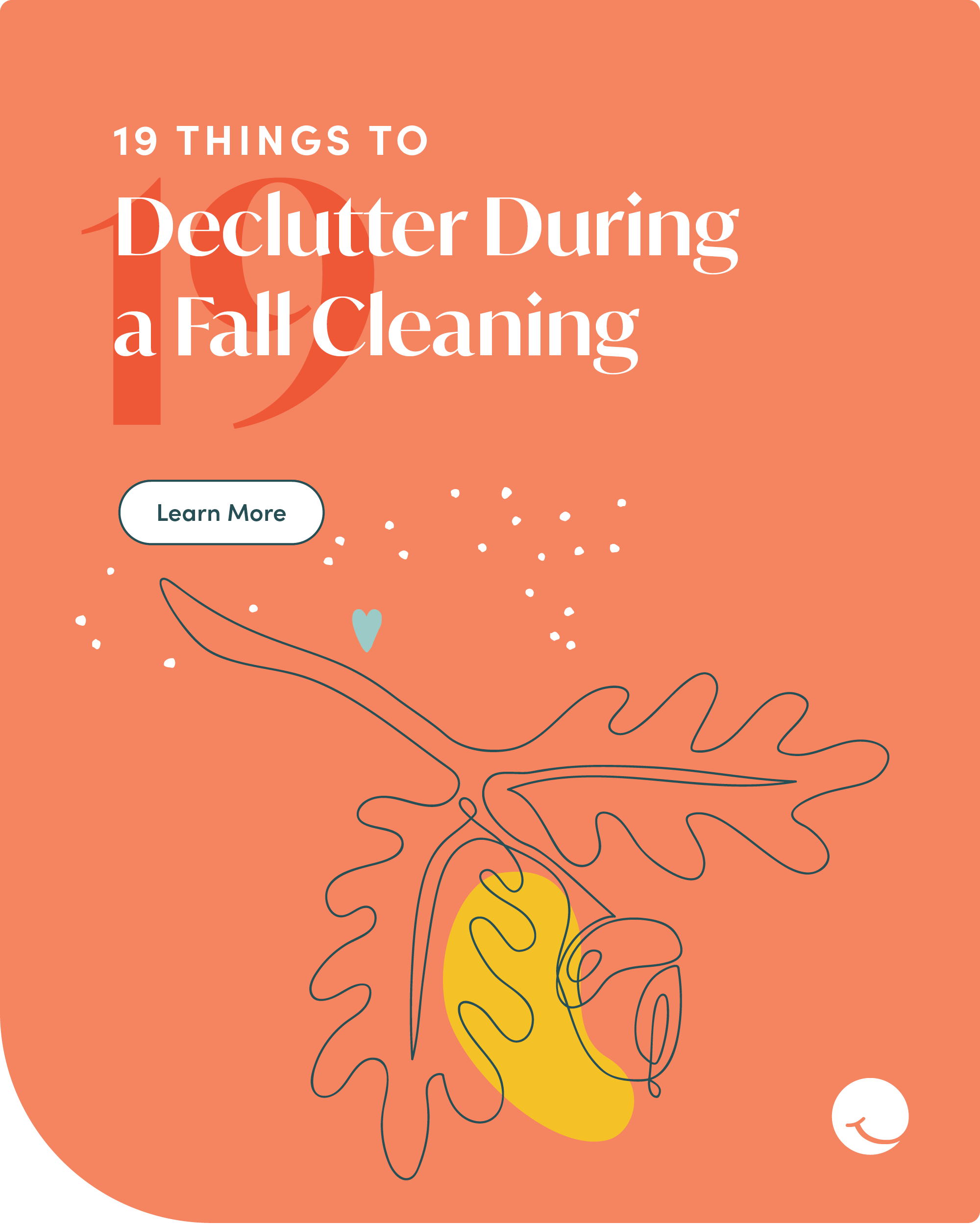 19 Things To Declutter During a Fall Cleaning | Click Here To Learn More