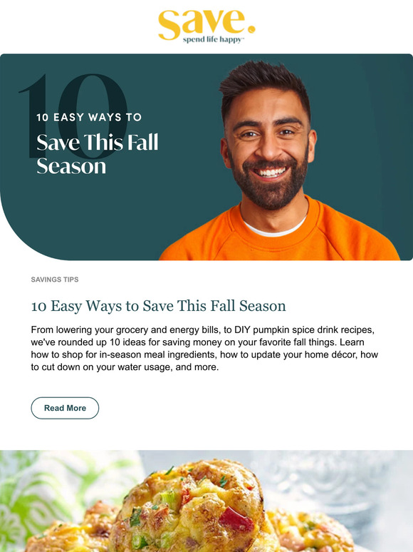 Fall Into Autumn With Savings: Décor, Budget Recipes, & More
