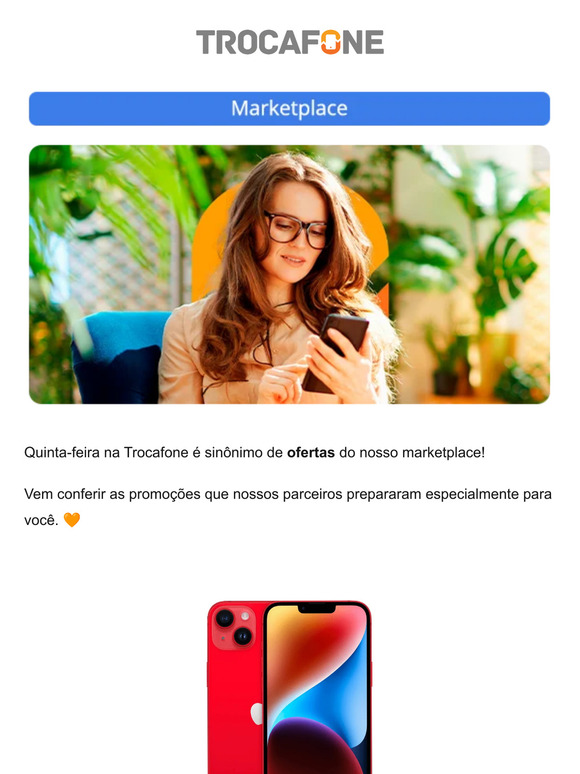 Oi, pediram para te avisar que hoje é dia de oferta! 🤗
