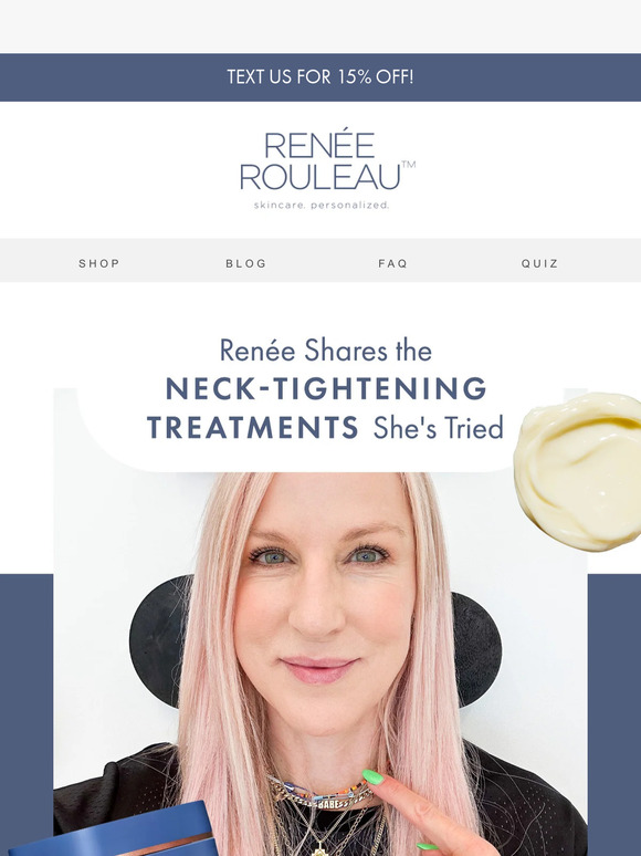 "I am very happy with my results." - Renée