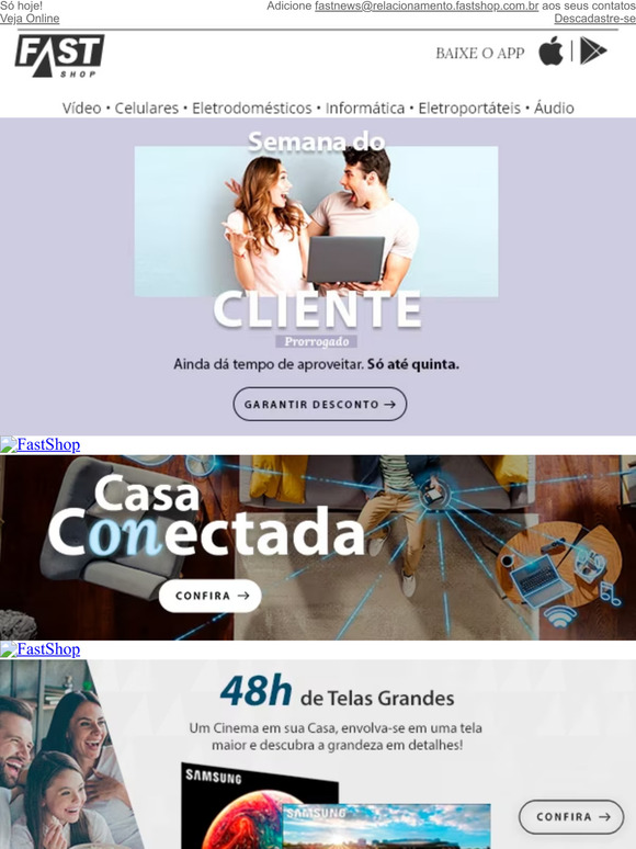 Aproveite as ofertas do dia!