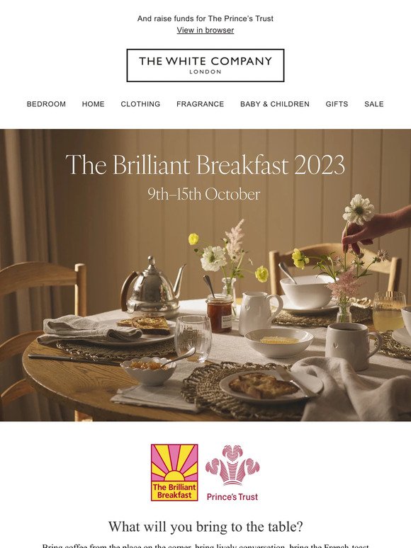 Join us for The Brilliant Breakfast 2023