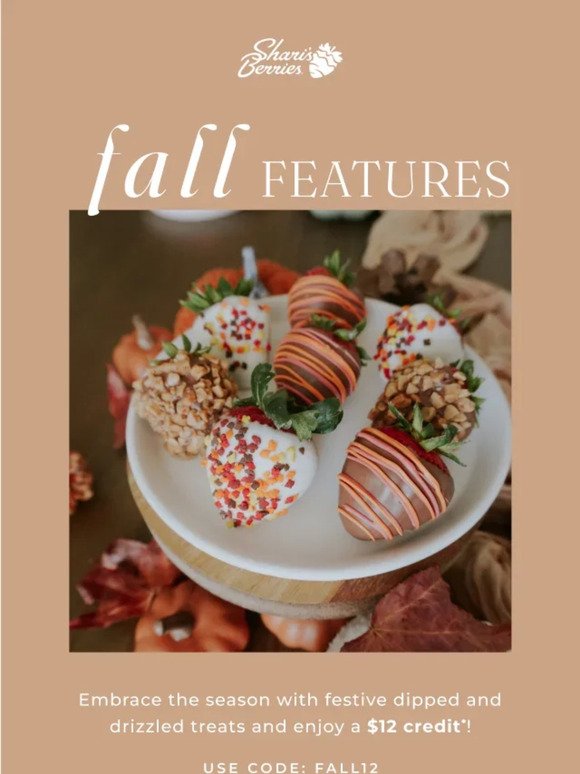 Elevate Fall with Gourmet Sweets