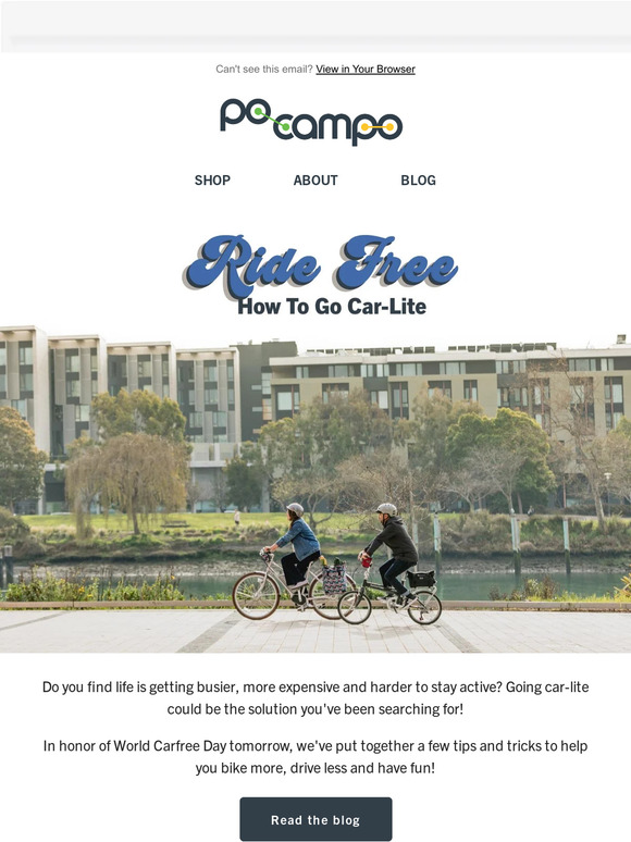 Here's why you should go car-lite 🚲