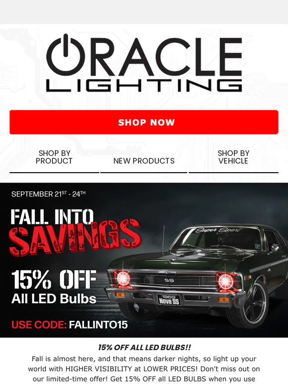 FALL INTO SAVINGS‼️