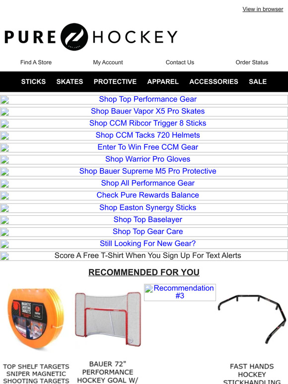 Pure Hockey Score The Pure Hockey Exclusive Warrior Pro Gloves & Get