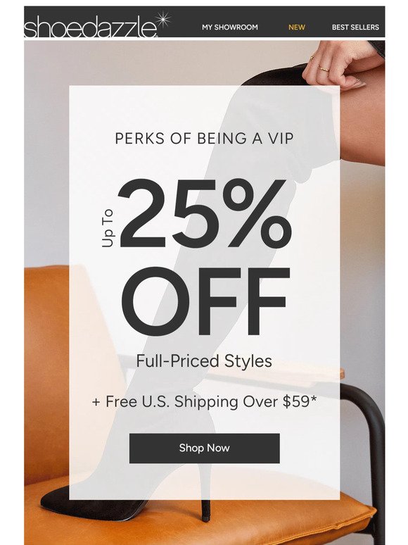 VIPs Only: 25% off & so much MORE...
