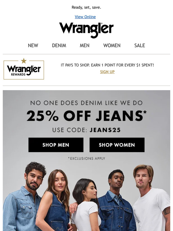 25% OFF JEANS