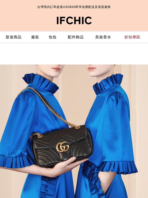 Gucci新品來襲限時優惠6折起 💨💨