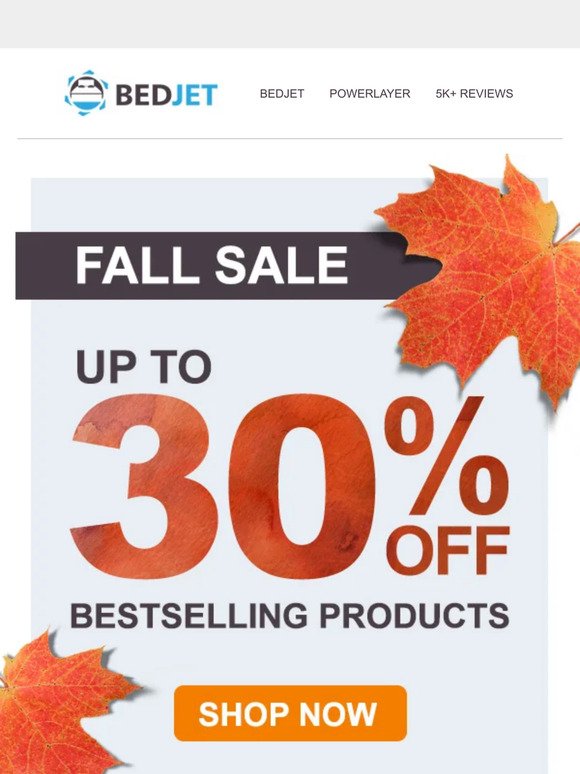 You won't be-leaf these savings! 🍂😴