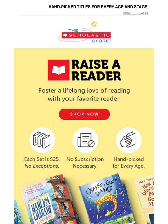 Scholastic Only 25! BestSelling Book Sets for Your Reader Milled