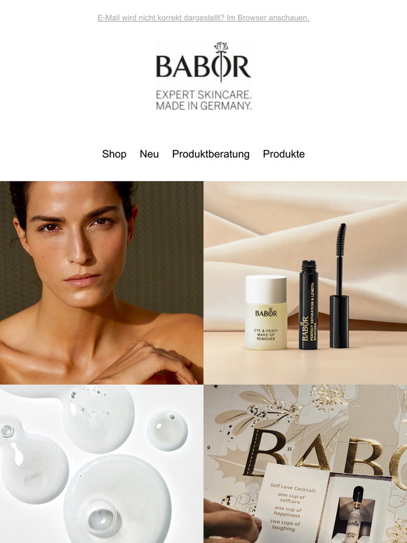 Entdecke jetzt unsere BABOR Beauty News im September
