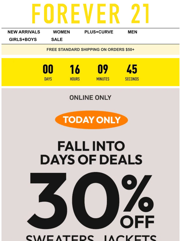 fall into days of deals 🍁🛍️