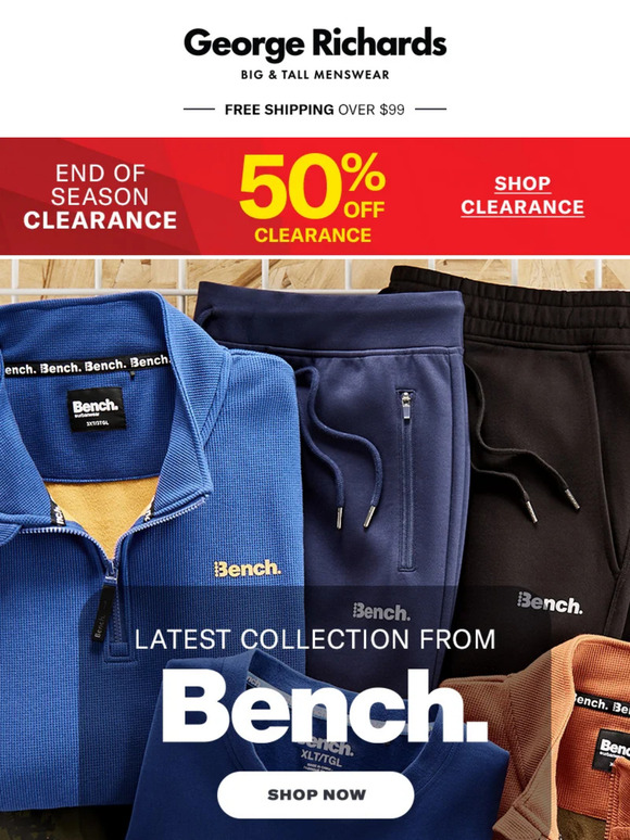 New Arrivals From Bench!