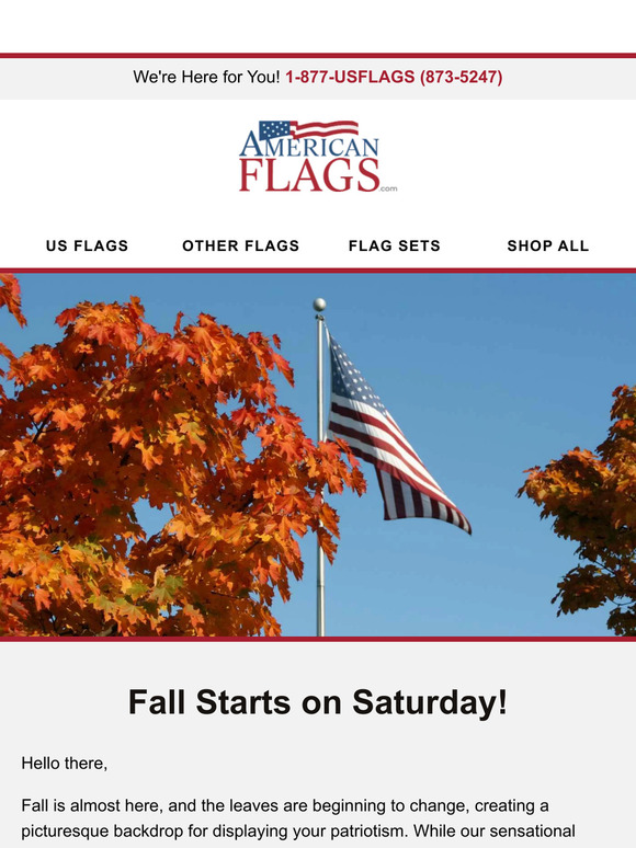 Fall in love with our flags and accessories ❤️